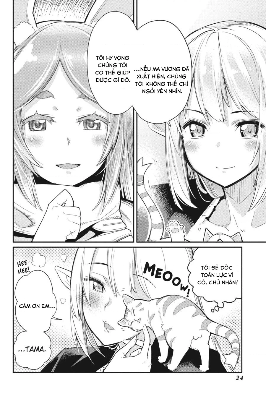 "Behemoth" Hạng S bị nhầm là mèo và trở thành hiệp sĩ (thú cưng) của nàng Elf Chapter 61 - 25