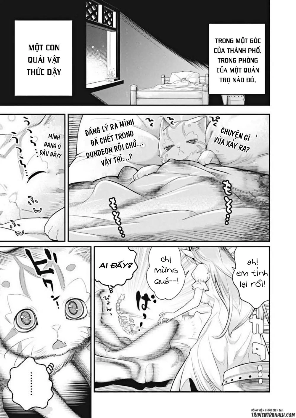 "Behemoth" Hạng S bị nhầm là mèo và trở thành hiệp sĩ (thú cưng) của nàng Elf Chapter 1 - 8