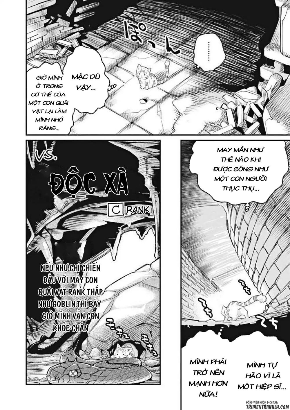 "Behemoth" Hạng S bị nhầm là mèo và trở thành hiệp sĩ (thú cưng) của nàng Elf Chapter 1 - 17