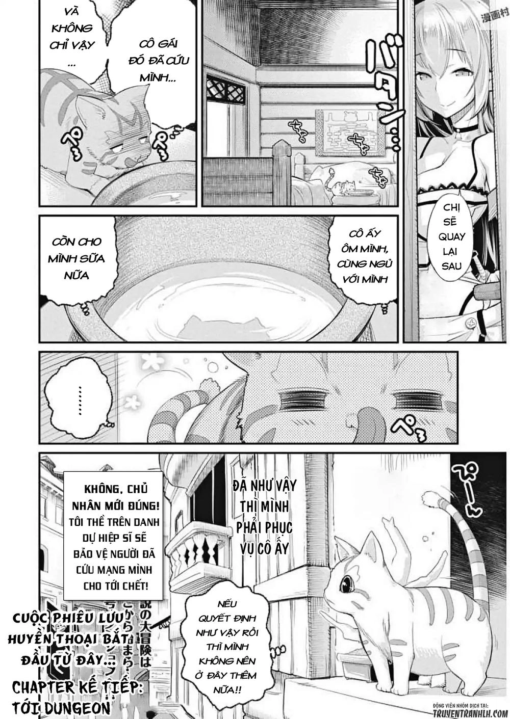 "Behemoth" Hạng S bị nhầm là mèo và trở thành hiệp sĩ (thú cưng) của nàng Elf Chapter 1 - 31