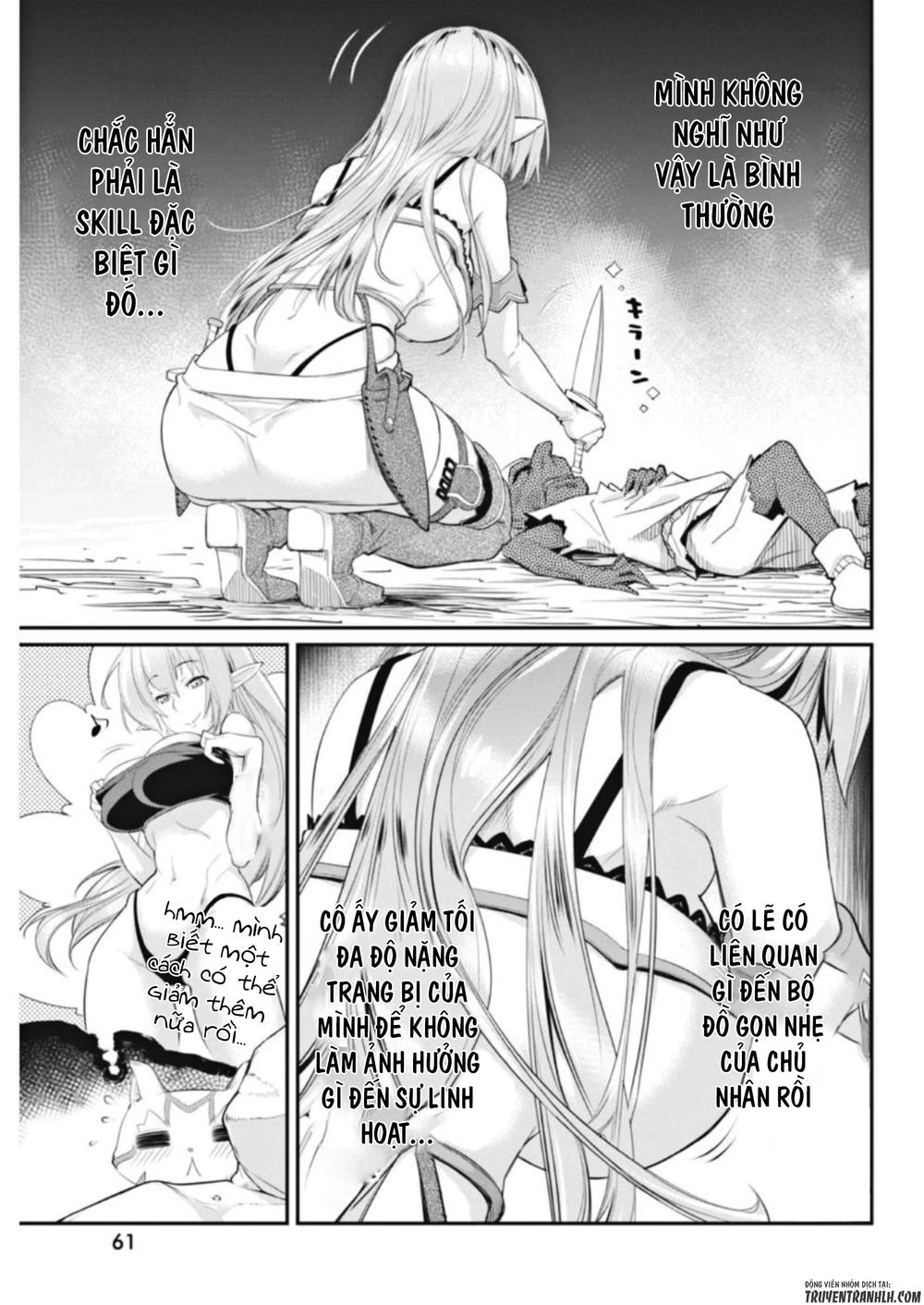 "Behemoth" Hạng S bị nhầm là mèo và trở thành hiệp sĩ (thú cưng) của nàng Elf Chapter 2 - 12