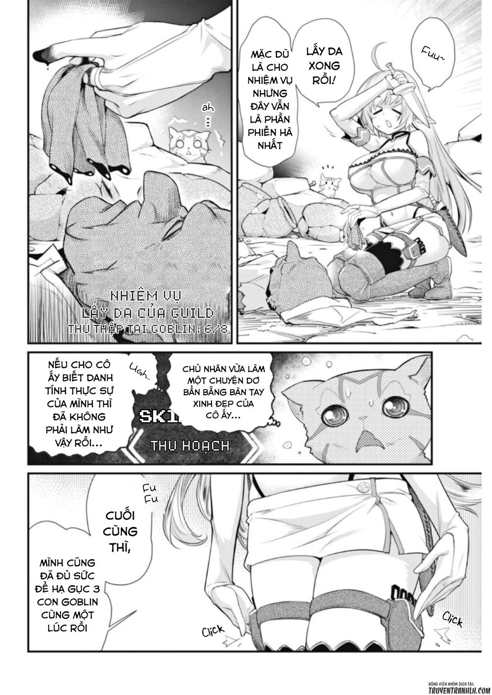 "Behemoth" Hạng S bị nhầm là mèo và trở thành hiệp sĩ (thú cưng) của nàng Elf Chapter 2 - 13