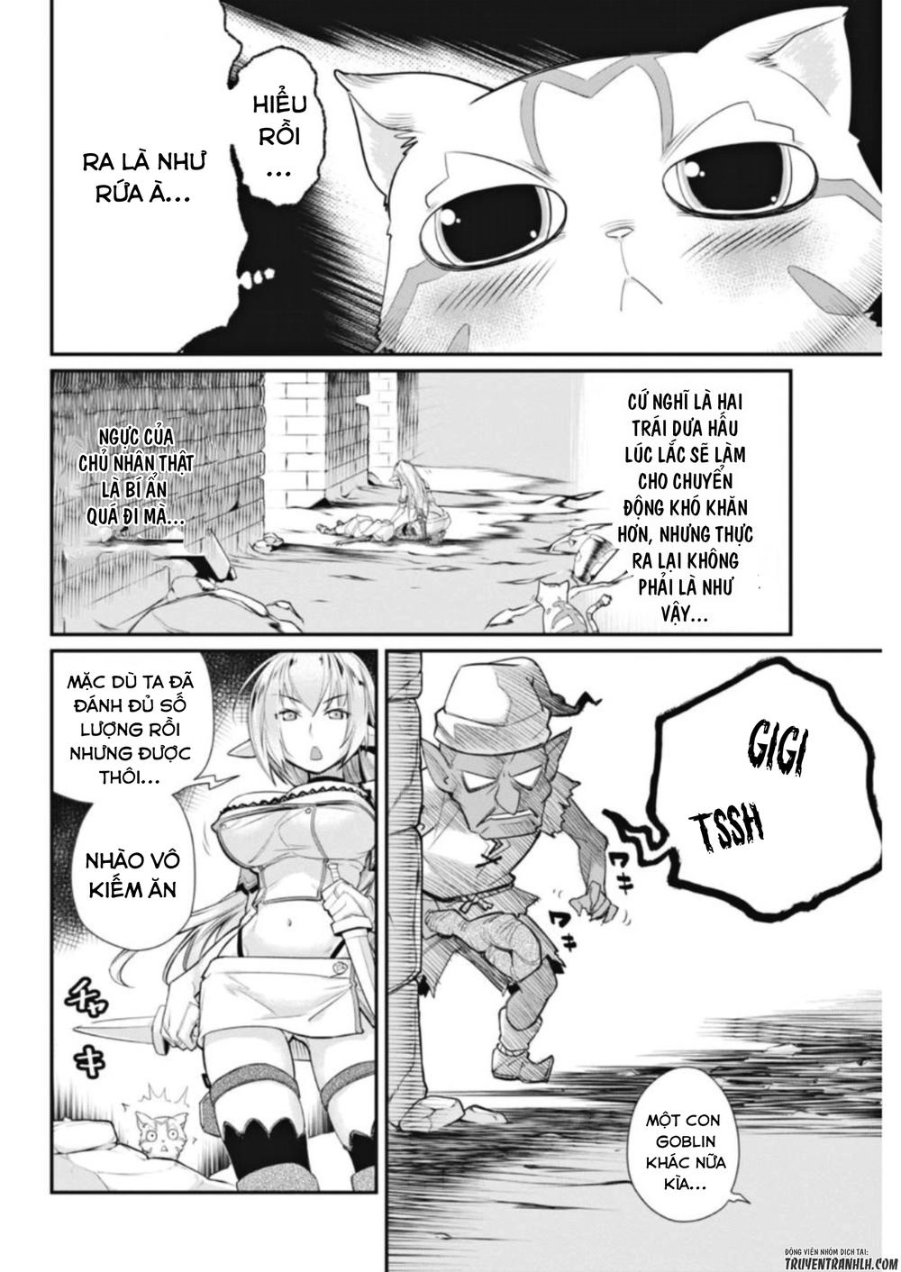 "Behemoth" Hạng S bị nhầm là mèo và trở thành hiệp sĩ (thú cưng) của nàng Elf Chapter 2 - 17