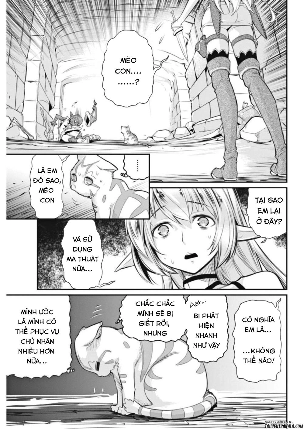 "Behemoth" Hạng S bị nhầm là mèo và trở thành hiệp sĩ (thú cưng) của nàng Elf Chapter 2 - 20