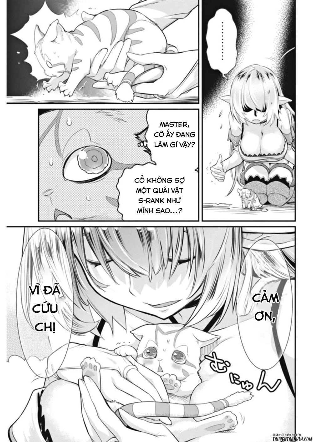 "Behemoth" Hạng S bị nhầm là mèo và trở thành hiệp sĩ (thú cưng) của nàng Elf Chapter 2 - 22