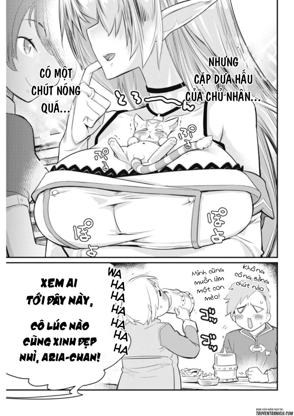 "Behemoth" Hạng S bị nhầm là mèo và trở thành hiệp sĩ (thú cưng) của nàng Elf Chapter 2 - 26