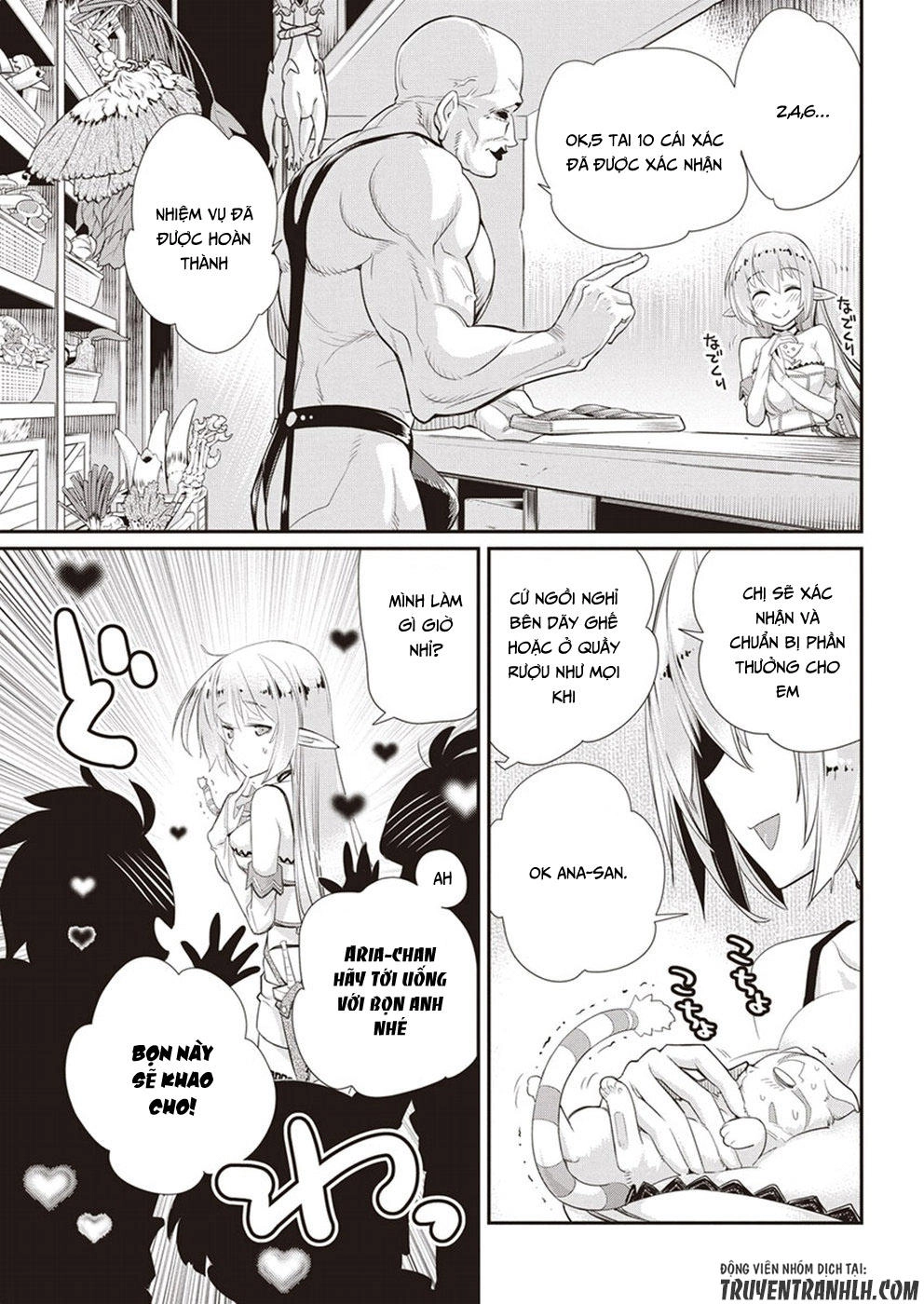 "Behemoth" Hạng S bị nhầm là mèo và trở thành hiệp sĩ (thú cưng) của nàng Elf Chapter 3 - 15