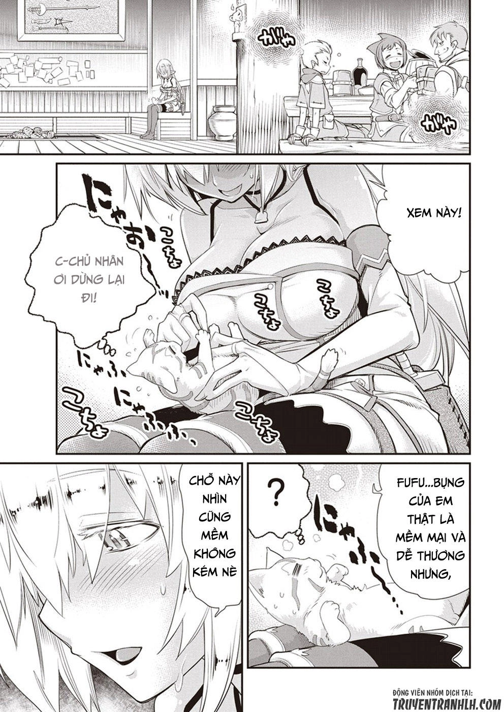 "Behemoth" Hạng S bị nhầm là mèo và trở thành hiệp sĩ (thú cưng) của nàng Elf Chapter 3 - 17