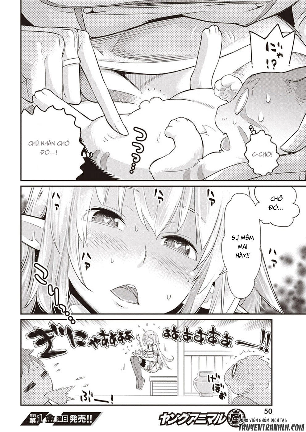 "Behemoth" Hạng S bị nhầm là mèo và trở thành hiệp sĩ (thú cưng) của nàng Elf Chapter 3 - 18