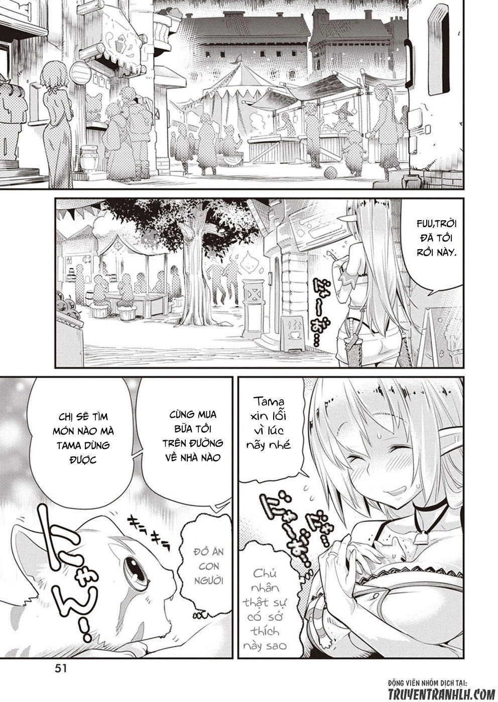 "Behemoth" Hạng S bị nhầm là mèo và trở thành hiệp sĩ (thú cưng) của nàng Elf Chapter 3 - 19