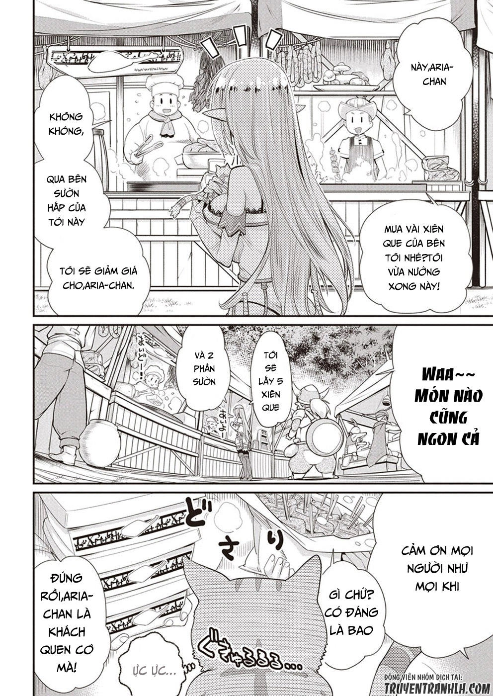 "Behemoth" Hạng S bị nhầm là mèo và trở thành hiệp sĩ (thú cưng) của nàng Elf Chapter 3 - 20