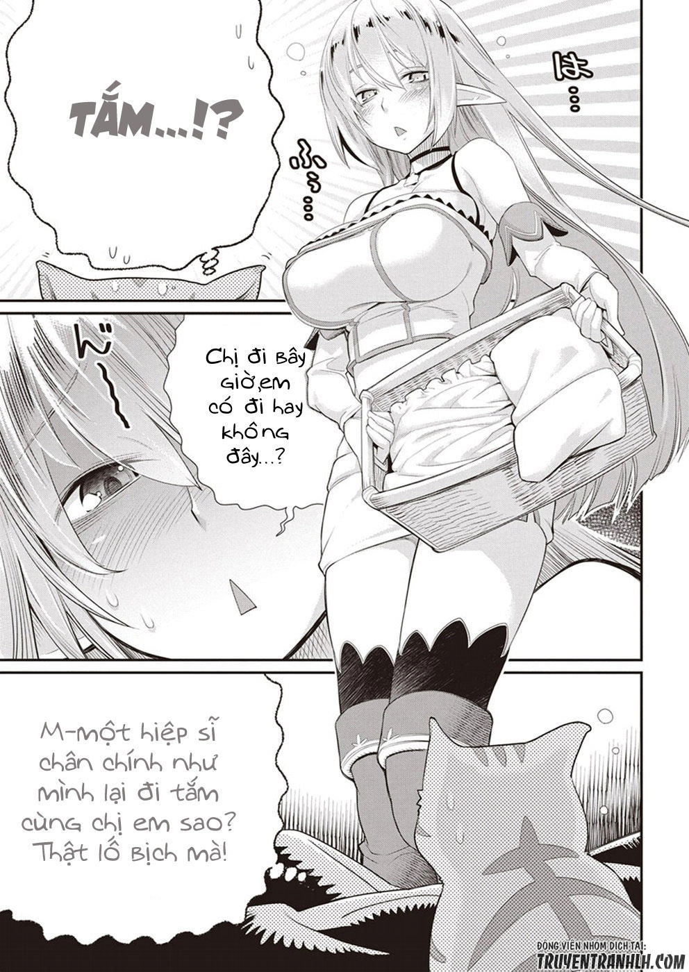 "Behemoth" Hạng S bị nhầm là mèo và trở thành hiệp sĩ (thú cưng) của nàng Elf Chapter 3 - 25