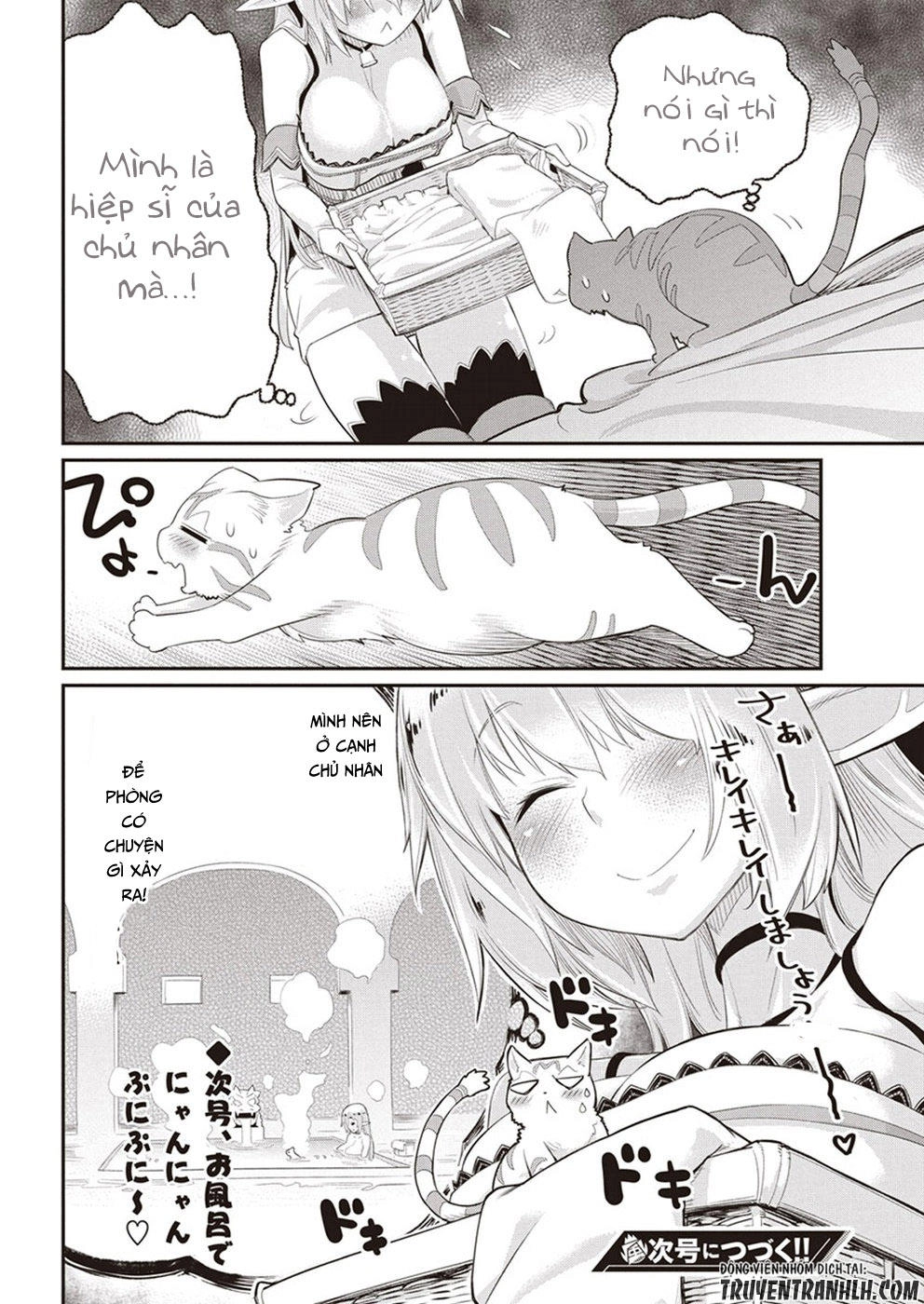 "Behemoth" Hạng S bị nhầm là mèo và trở thành hiệp sĩ (thú cưng) của nàng Elf Chapter 3 - 26