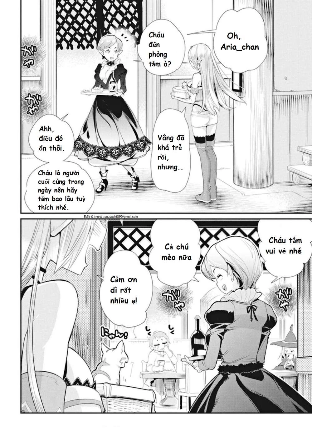 "Behemoth" Hạng S bị nhầm là mèo và trở thành hiệp sĩ (thú cưng) của nàng Elf Chapter 4 - 4