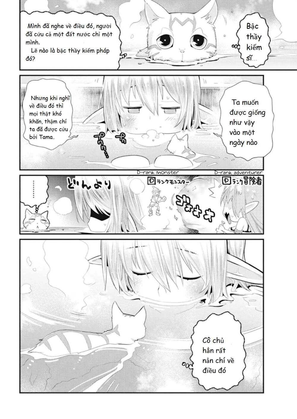 "Behemoth" Hạng S bị nhầm là mèo và trở thành hiệp sĩ (thú cưng) của nàng Elf Chapter 4 - 10