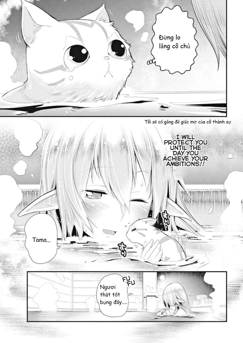 "Behemoth" Hạng S bị nhầm là mèo và trở thành hiệp sĩ (thú cưng) của nàng Elf Chapter 4 - 11