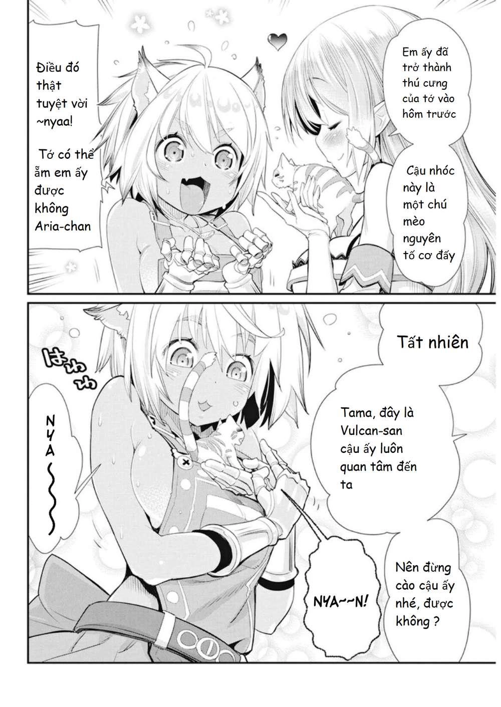 "Behemoth" Hạng S bị nhầm là mèo và trở thành hiệp sĩ (thú cưng) của nàng Elf Chapter 4 - 14