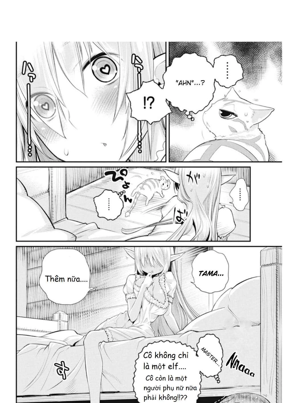 "Behemoth" Hạng S bị nhầm là mèo và trở thành hiệp sĩ (thú cưng) của nàng Elf Chapter 4 - 21
