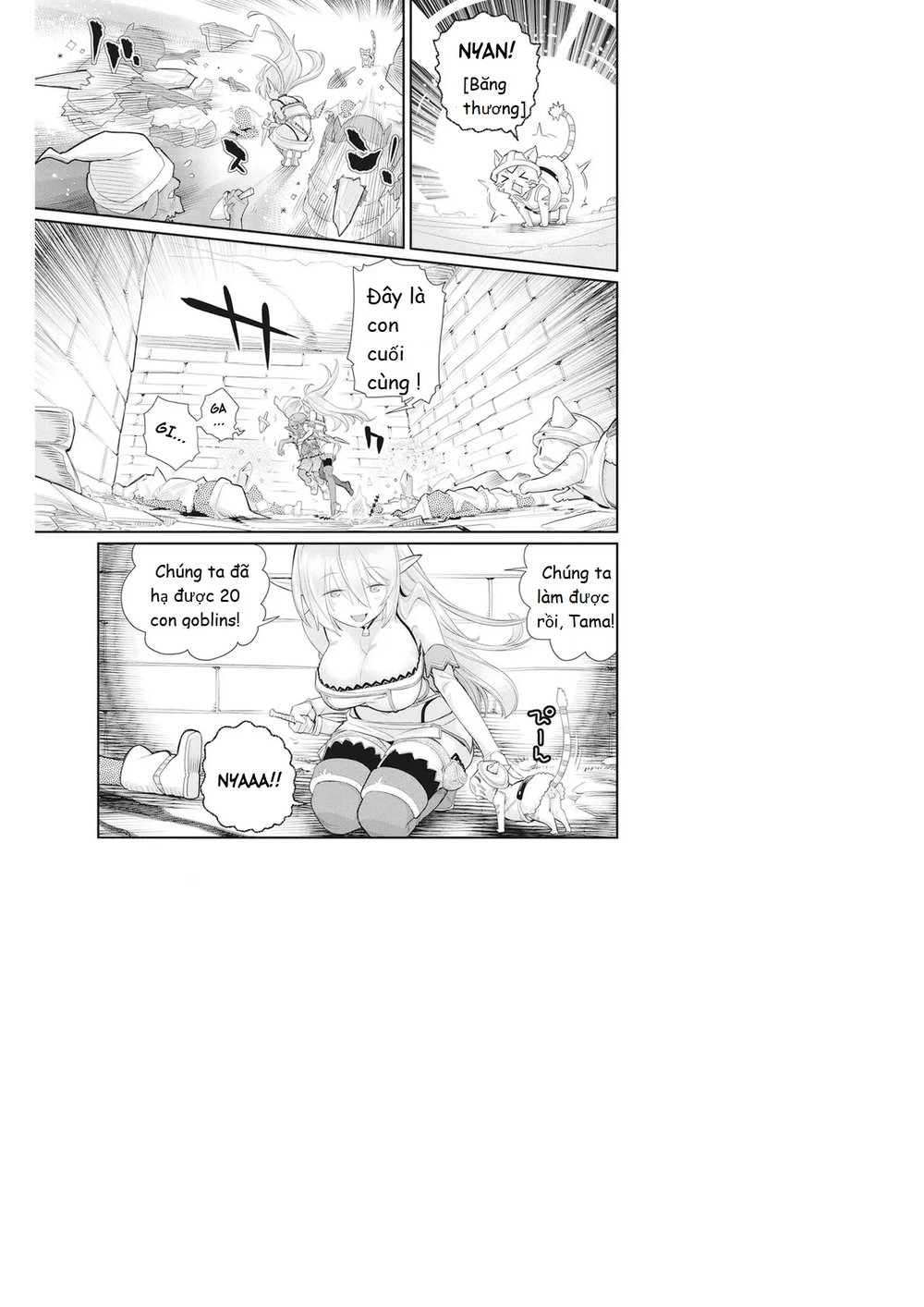 "Behemoth" Hạng S bị nhầm là mèo và trở thành hiệp sĩ (thú cưng) của nàng Elf Chapter 5 - 4