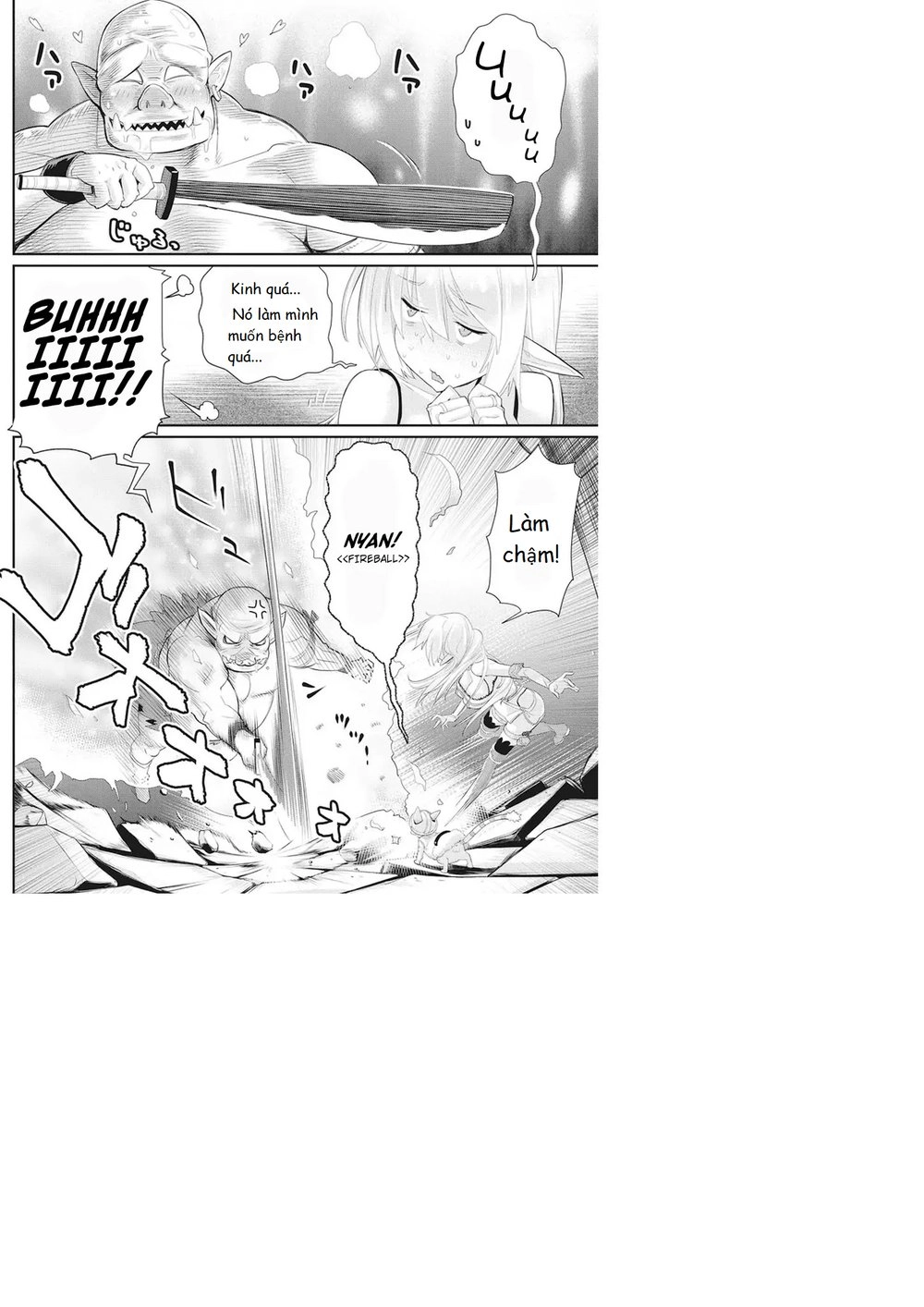 "Behemoth" Hạng S bị nhầm là mèo và trở thành hiệp sĩ (thú cưng) của nàng Elf Chapter 5 - 7