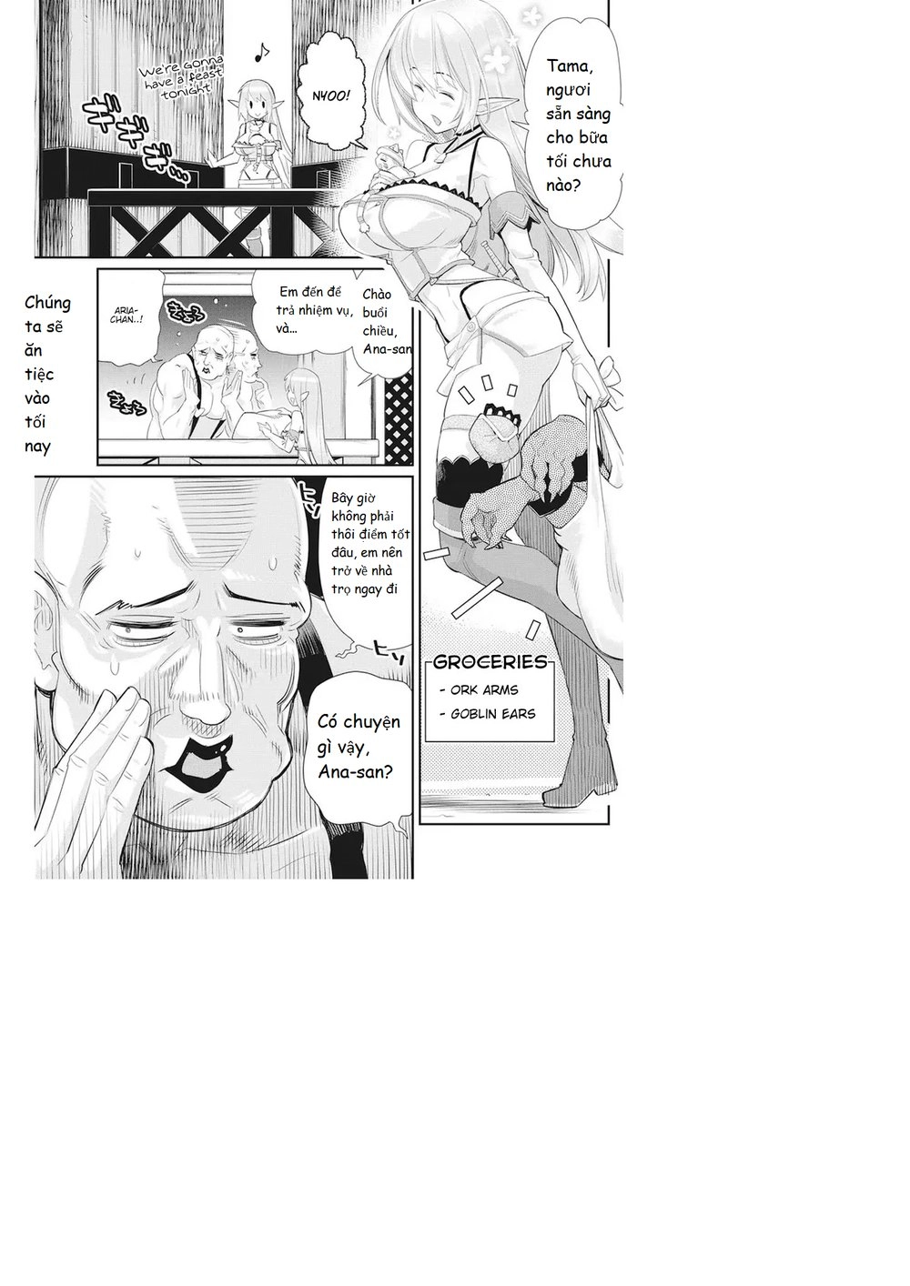 "Behemoth" Hạng S bị nhầm là mèo và trở thành hiệp sĩ (thú cưng) của nàng Elf Chapter 5 - 10