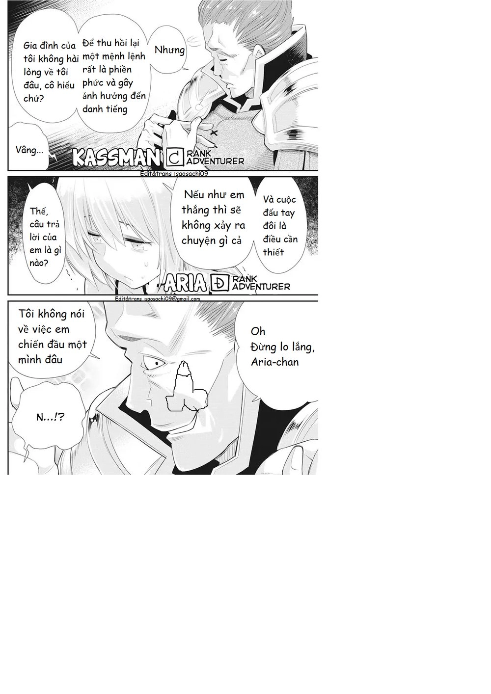 "Behemoth" Hạng S bị nhầm là mèo và trở thành hiệp sĩ (thú cưng) của nàng Elf Chapter 5 - 17