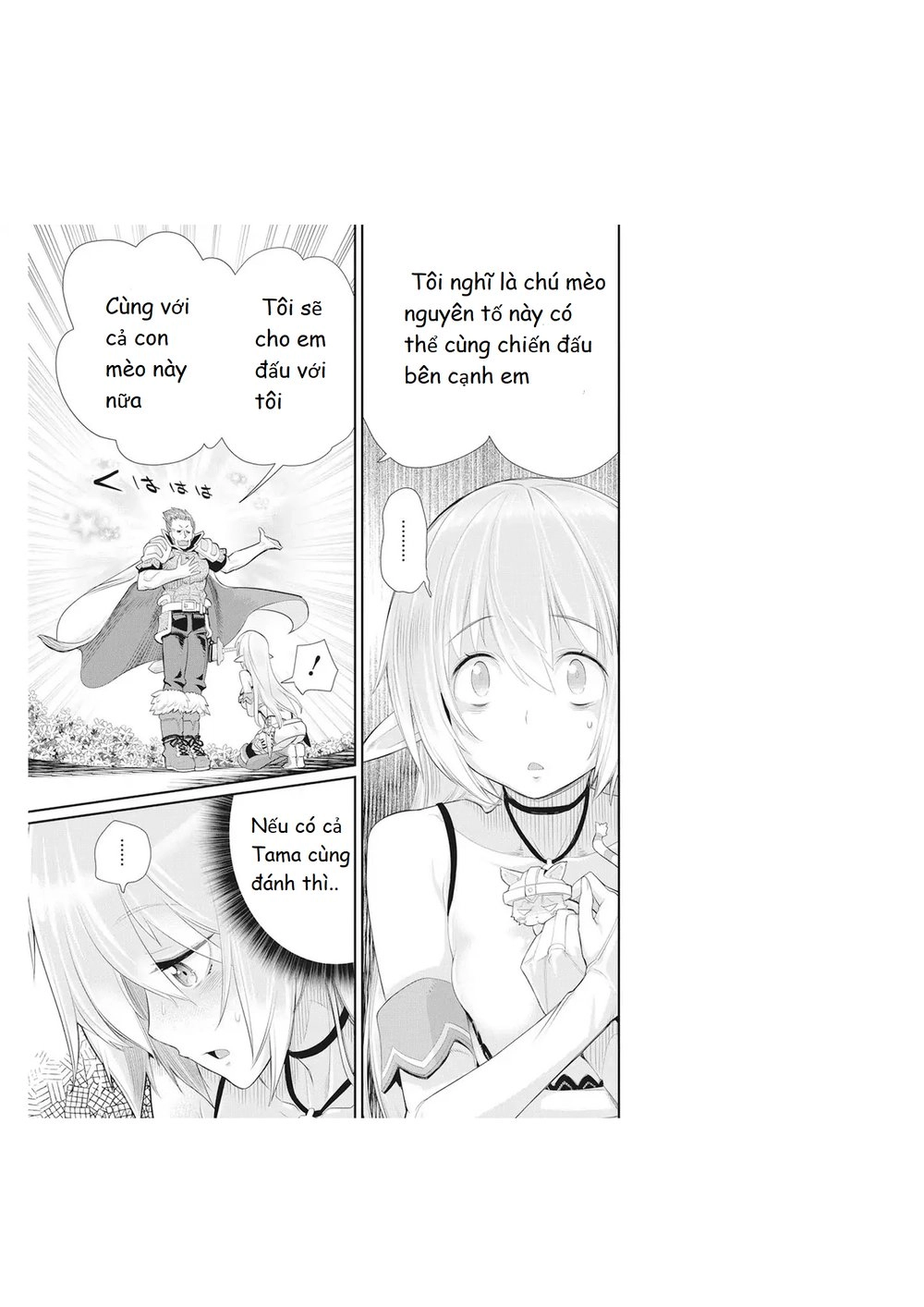 "Behemoth" Hạng S bị nhầm là mèo và trở thành hiệp sĩ (thú cưng) của nàng Elf Chapter 5 - 18