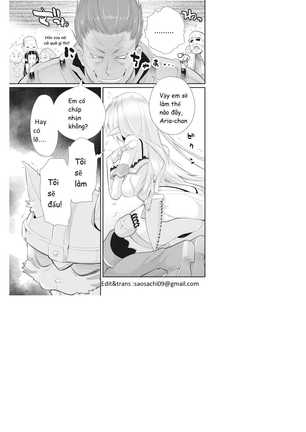 "Behemoth" Hạng S bị nhầm là mèo và trở thành hiệp sĩ (thú cưng) của nàng Elf Chapter 5 - 20