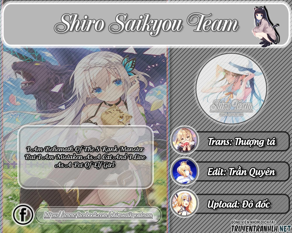 "Behemoth" Hạng S bị nhầm là mèo và trở thành hiệp sĩ (thú cưng) của nàng Elf Chapter 6 - 2