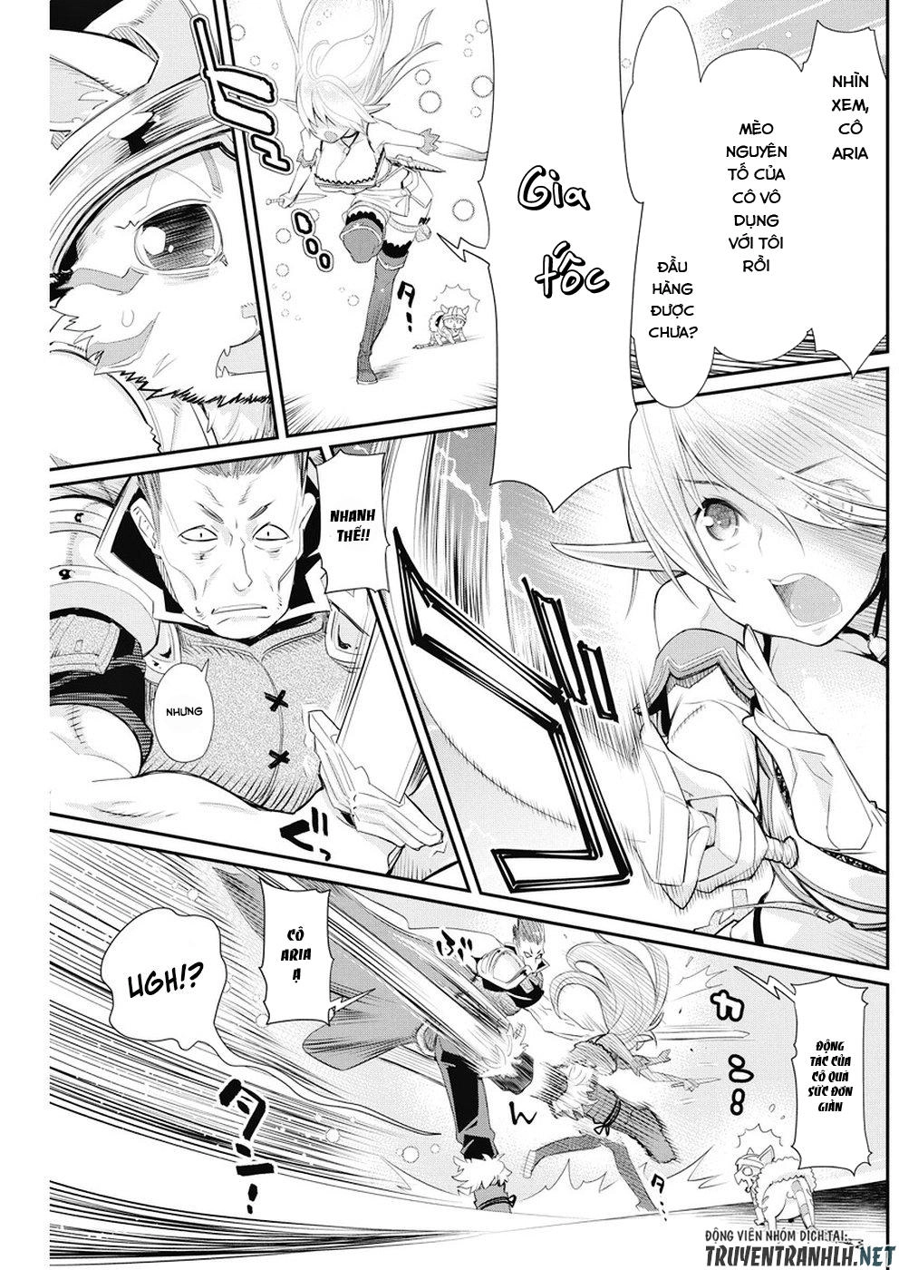 "Behemoth" Hạng S bị nhầm là mèo và trở thành hiệp sĩ (thú cưng) của nàng Elf Chapter 6 - 7