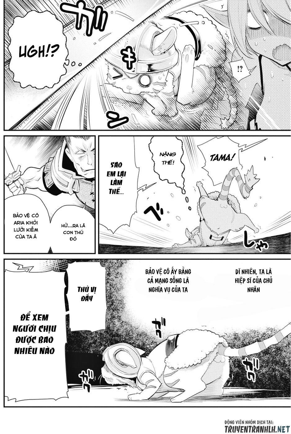 "Behemoth" Hạng S bị nhầm là mèo và trở thành hiệp sĩ (thú cưng) của nàng Elf Chapter 6 - 10
