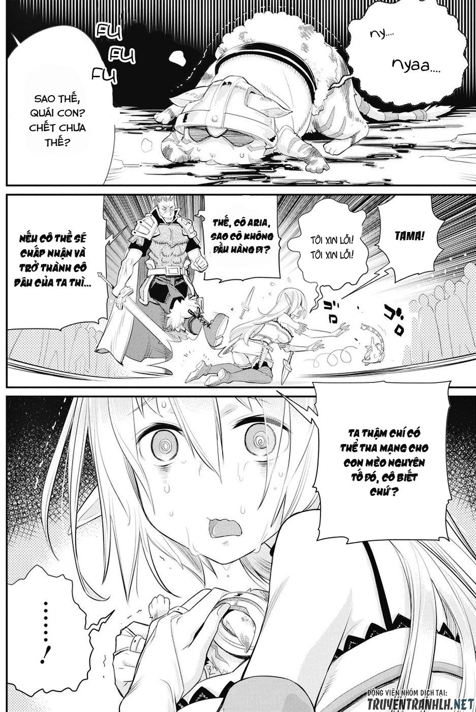 "Behemoth" Hạng S bị nhầm là mèo và trở thành hiệp sĩ (thú cưng) của nàng Elf Chapter 6 - 12