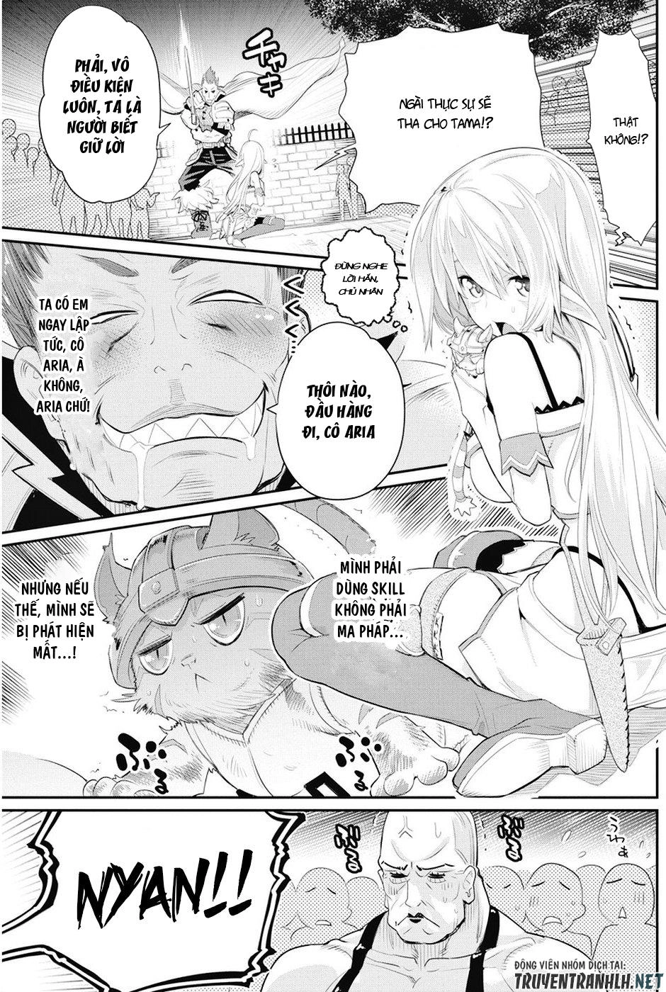 "Behemoth" Hạng S bị nhầm là mèo và trở thành hiệp sĩ (thú cưng) của nàng Elf Chapter 6 - 13