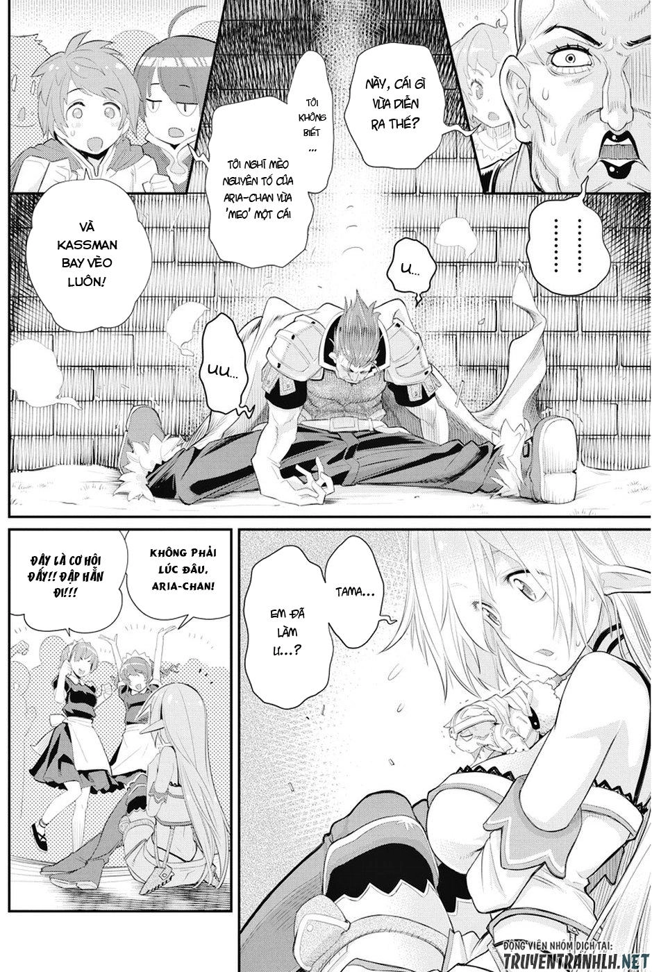 "Behemoth" Hạng S bị nhầm là mèo và trở thành hiệp sĩ (thú cưng) của nàng Elf Chapter 6 - 15