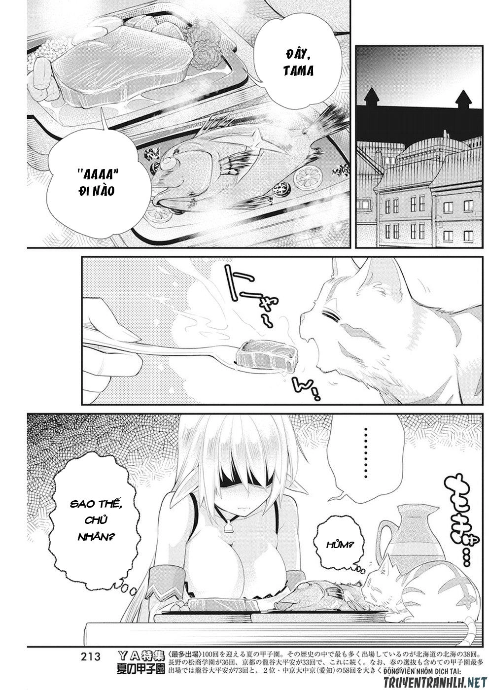 "Behemoth" Hạng S bị nhầm là mèo và trở thành hiệp sĩ (thú cưng) của nàng Elf Chapter 6 - 18