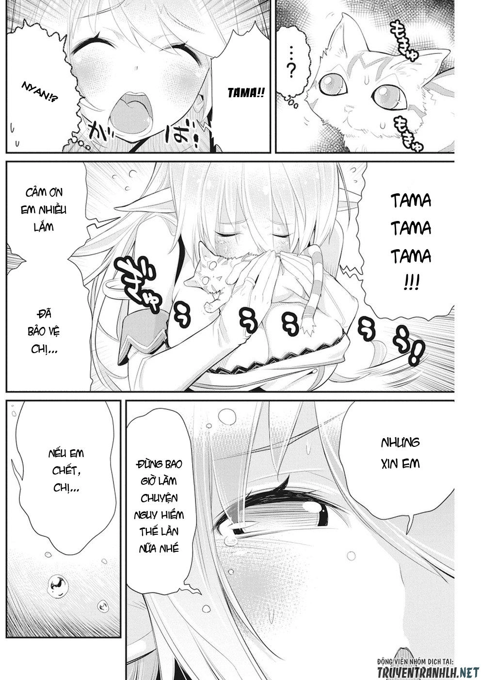 "Behemoth" Hạng S bị nhầm là mèo và trở thành hiệp sĩ (thú cưng) của nàng Elf Chapter 6 - 19