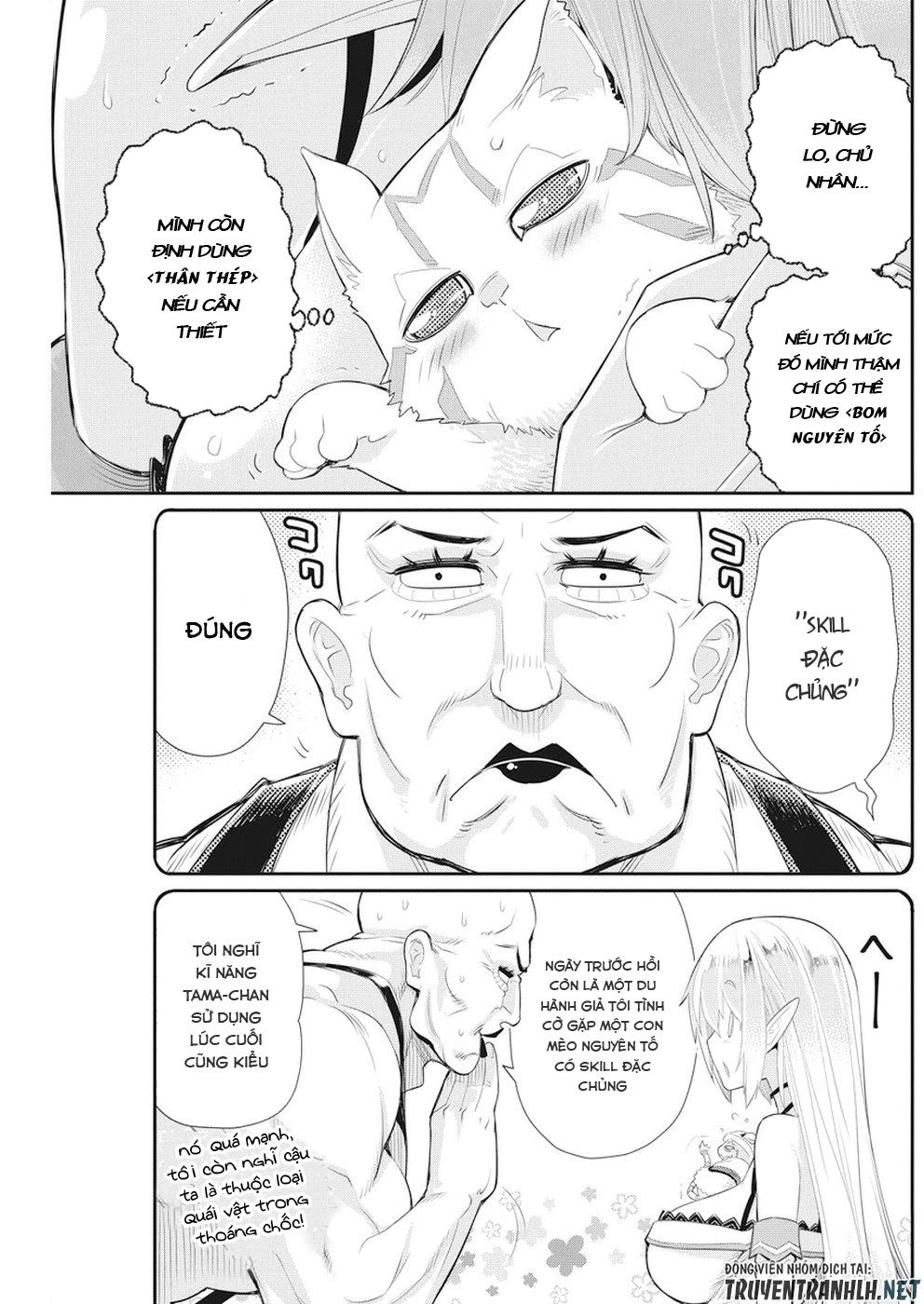 "Behemoth" Hạng S bị nhầm là mèo và trở thành hiệp sĩ (thú cưng) của nàng Elf Chapter 6 - 20