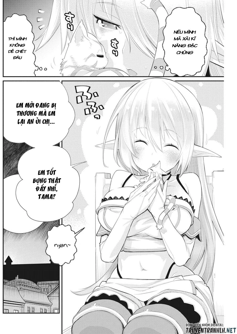 "Behemoth" Hạng S bị nhầm là mèo và trở thành hiệp sĩ (thú cưng) của nàng Elf Chapter 6 - 21