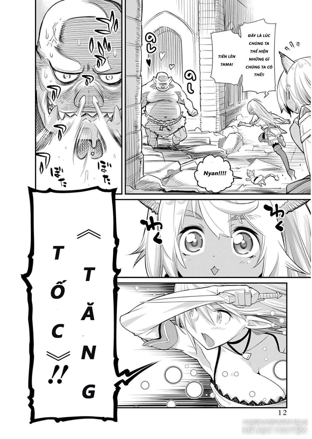 "Behemoth" Hạng S bị nhầm là mèo và trở thành hiệp sĩ (thú cưng) của nàng Elf Chapter 7 - 10