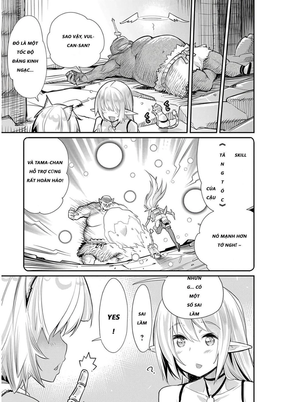 "Behemoth" Hạng S bị nhầm là mèo và trở thành hiệp sĩ (thú cưng) của nàng Elf Chapter 7 - 11