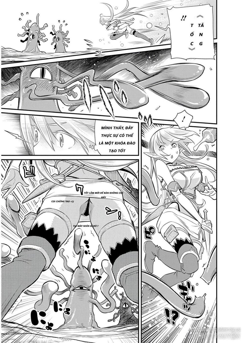 "Behemoth" Hạng S bị nhầm là mèo và trở thành hiệp sĩ (thú cưng) của nàng Elf Chapter 7 - 15