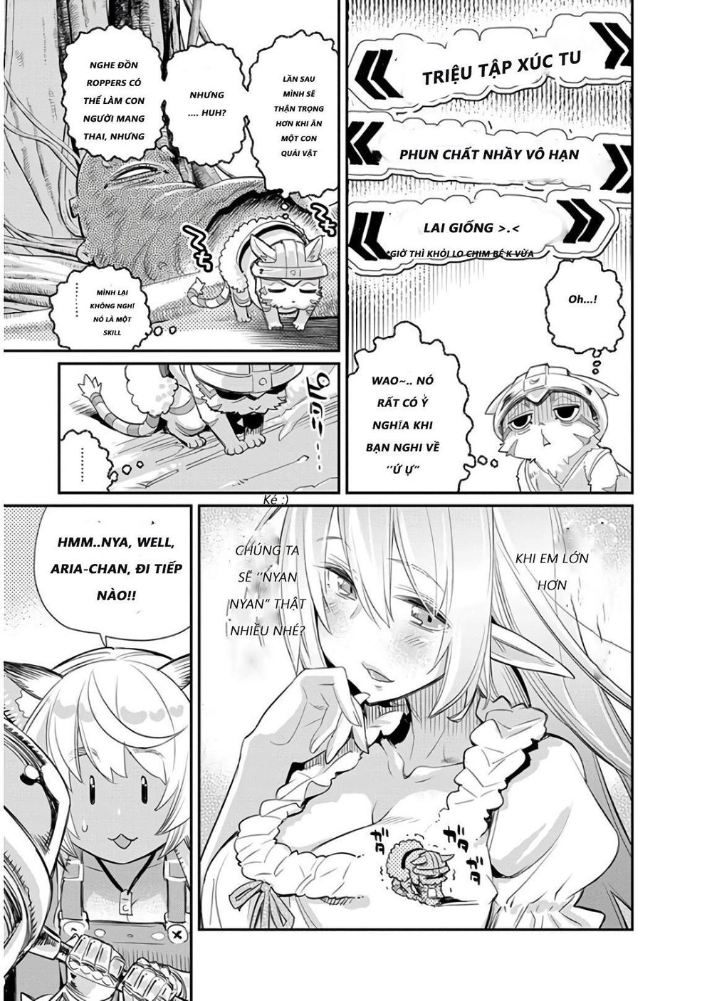 "Behemoth" Hạng S bị nhầm là mèo và trở thành hiệp sĩ (thú cưng) của nàng Elf Chapter 7 - 23