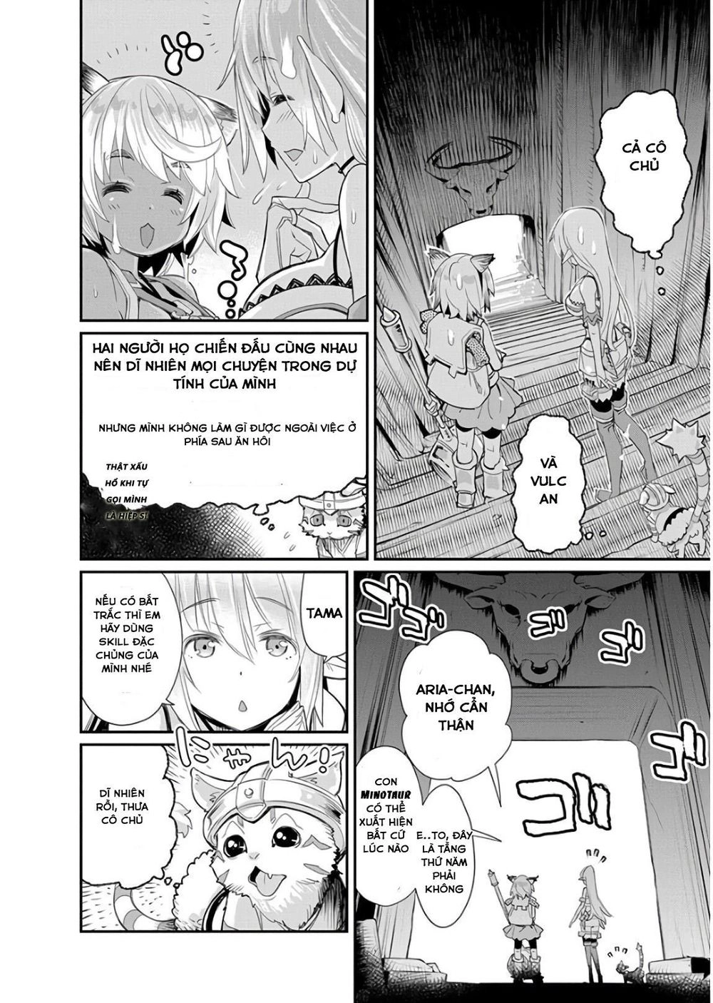 "Behemoth" Hạng S bị nhầm là mèo và trở thành hiệp sĩ (thú cưng) của nàng Elf Chapter 8 - 3