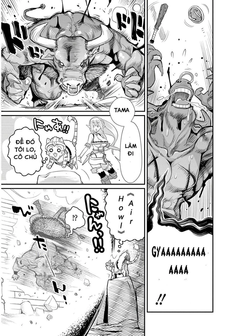 "Behemoth" Hạng S bị nhầm là mèo và trở thành hiệp sĩ (thú cưng) của nàng Elf Chapter 8 - 8