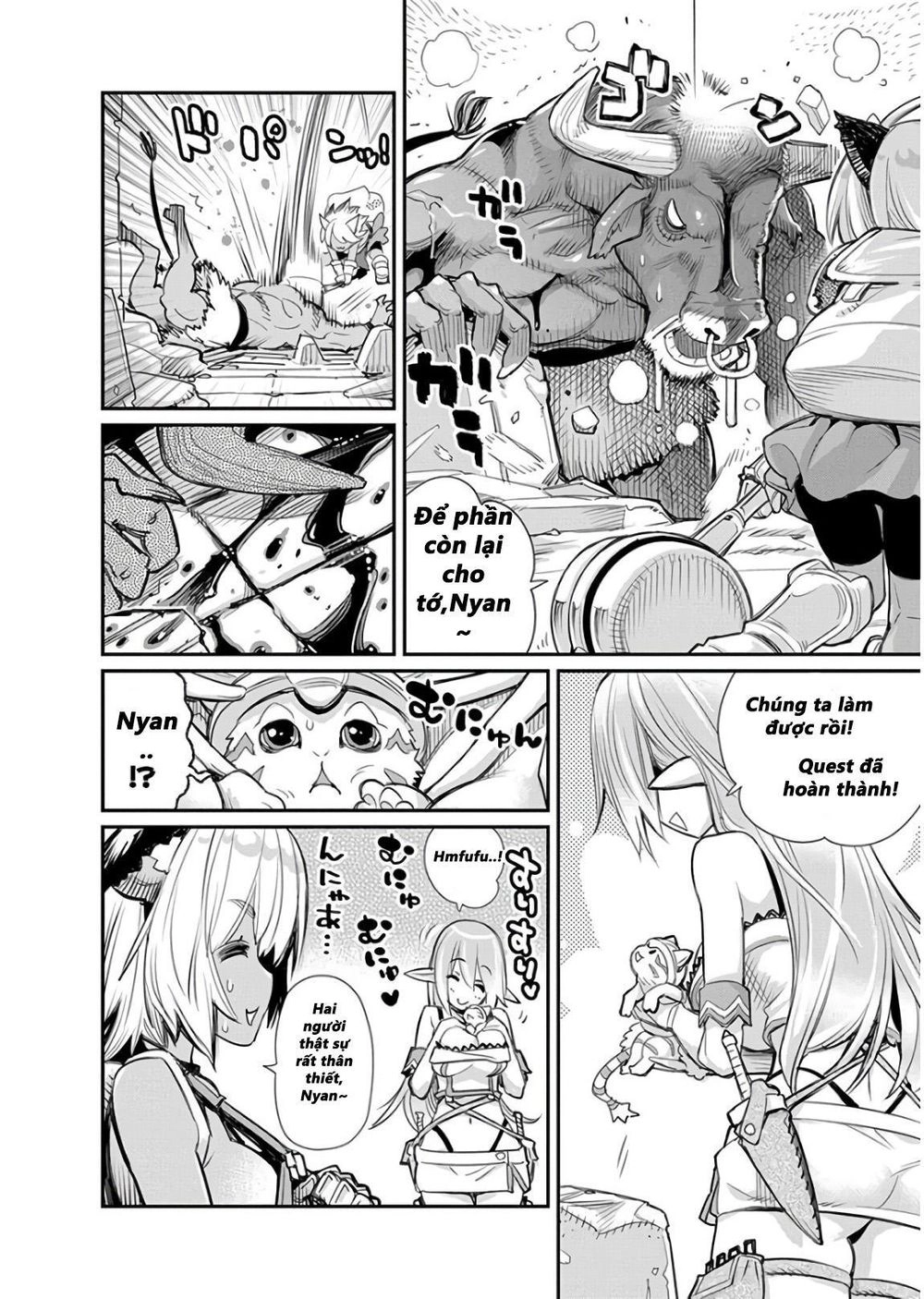 "Behemoth" Hạng S bị nhầm là mèo và trở thành hiệp sĩ (thú cưng) của nàng Elf Chapter 8 - 9