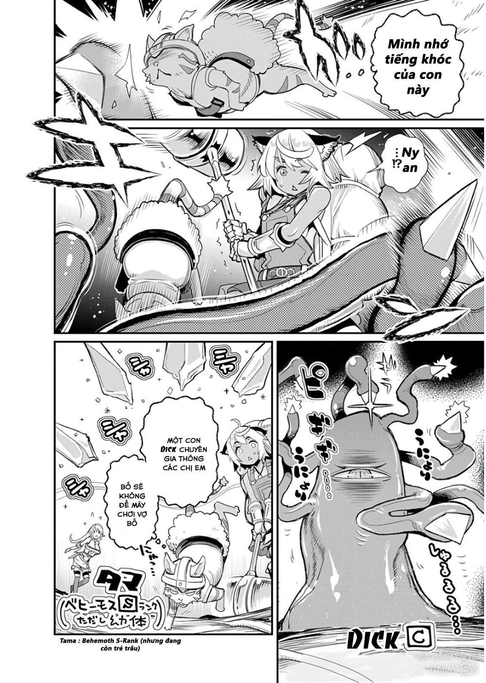 "Behemoth" Hạng S bị nhầm là mèo và trở thành hiệp sĩ (thú cưng) của nàng Elf Chapter 8 - 11