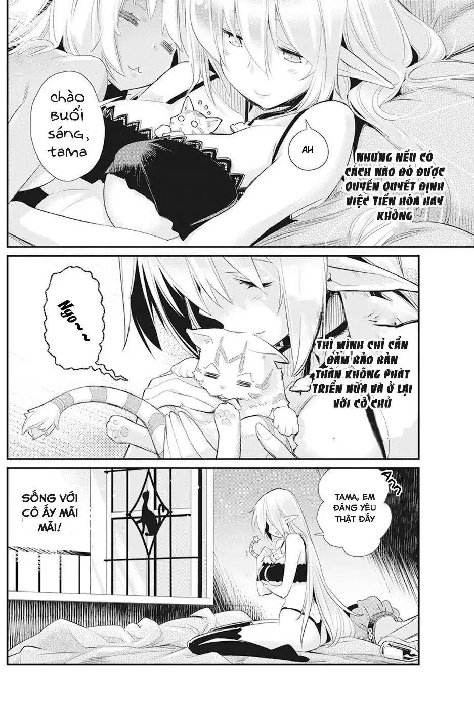 "Behemoth" Hạng S bị nhầm là mèo và trở thành hiệp sĩ (thú cưng) của nàng Elf Chapter 8 - 24