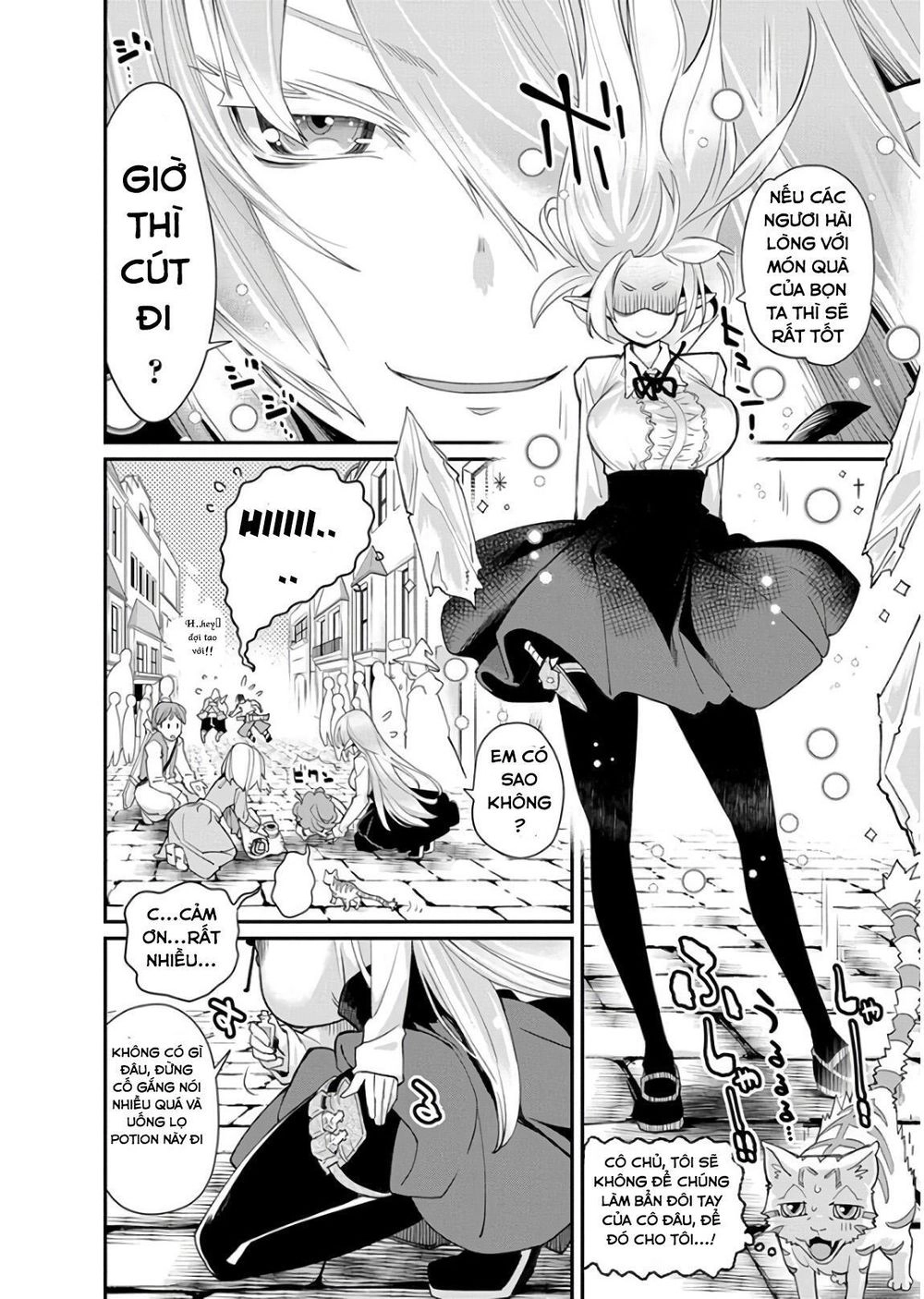 "Behemoth" Hạng S bị nhầm là mèo và trở thành hiệp sĩ (thú cưng) của nàng Elf Chapter 9 - 7
