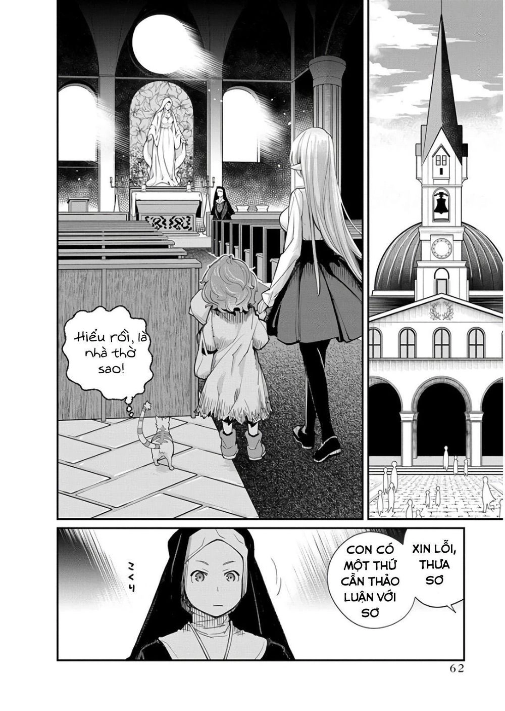 "Behemoth" Hạng S bị nhầm là mèo và trở thành hiệp sĩ (thú cưng) của nàng Elf Chapter 9 - 9