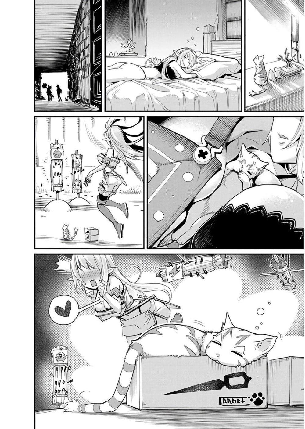 "Behemoth" Hạng S bị nhầm là mèo và trở thành hiệp sĩ (thú cưng) của nàng Elf Chapter 9 - 13